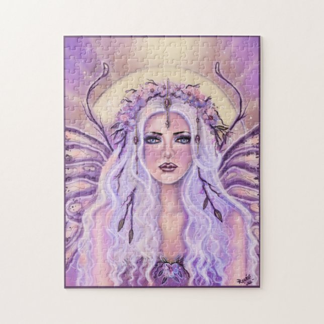Puzzle Fée des papillons métamorphose Par Renee Lavoie (Vertical)