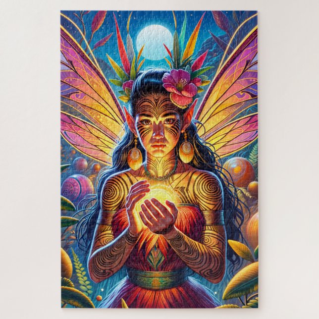 Puzzle Fée maorie (Vertical)