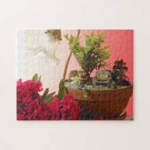 Puzzle féerique de jardin