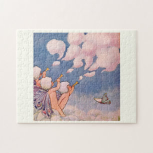 Puzzle Fées des Nuages Créant des Nuages