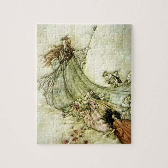 Puzzle Fées loin - Arthur Rackham (Vertical)