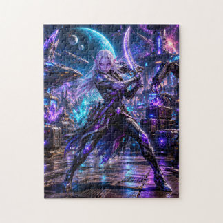 Puzzle Female Space Pirate — Alien Duelist