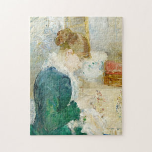 Puzzle Femme à coudre   Berthe Morisot