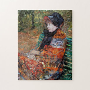 Puzzle Femme assise sur le banc, Mary Cassatt