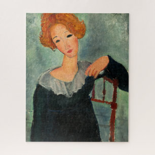 Puzzle Femme aux cheveux rouges par Amedeo Modigliani