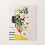 Puzzle Femme aux fleurs<br><div class="desc">Grow Your Own Way I by Victoria Borges. | 138523GG</div>