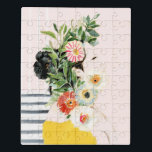 Puzzle Femme aux fleurs<br><div class="desc">Grow Your Own Way I by Victoria Borges. | 138523GG</div>