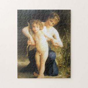 Puzzle Femme avec Cupidon, Bouguereau