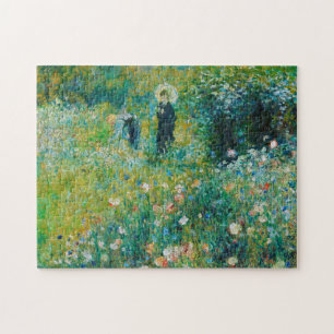 Puzzle Femme avec Parasol, Jardin, Renoir