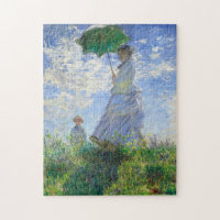 Femme avec Parasol, Madame Monet et Son Fils