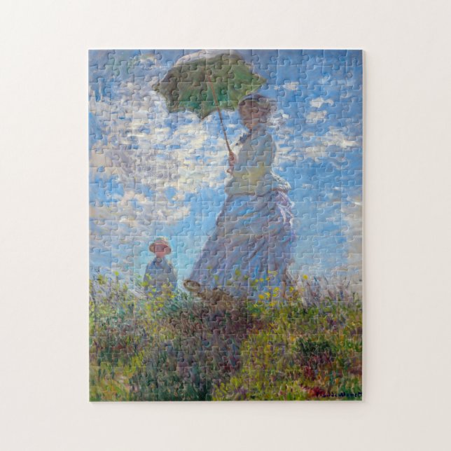 Puzzle Femme avec Parasol, Monet (Vertical)
