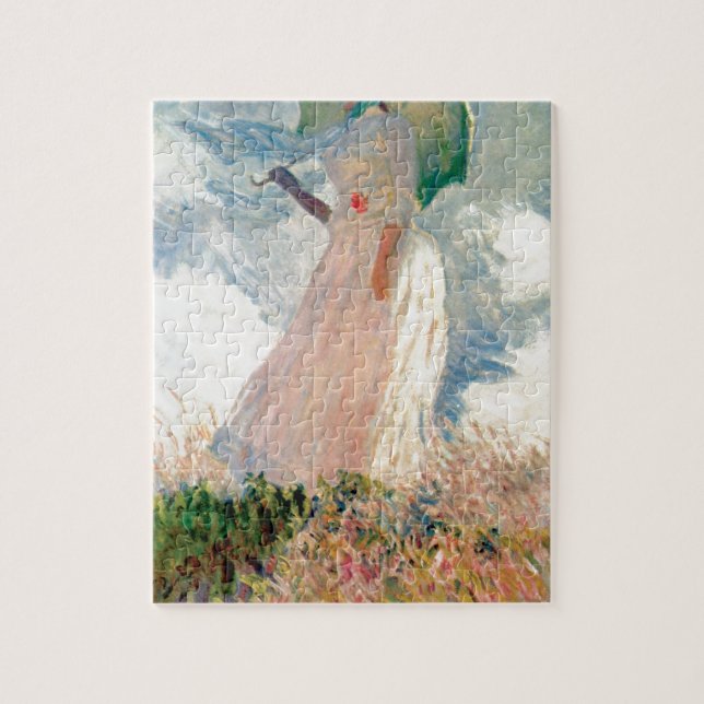 Puzzle Femme avec un parasol - Claude Monet (Vertical)