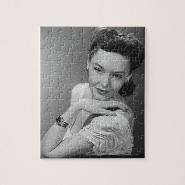 Puzzle Femme dans la robe de soirée (Vertical)