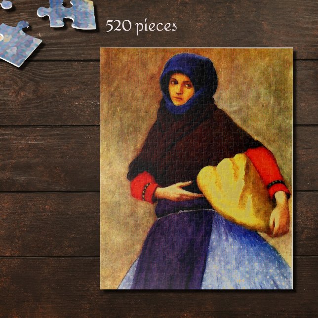PUZZLE FEMME DE KALOCSA EN ROBE DE TRAVAIL (Créateur téléchargé)
