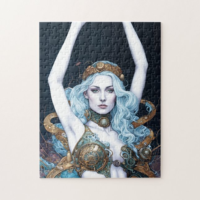 Puzzle Femme de la danse Steampunk (Vertical)