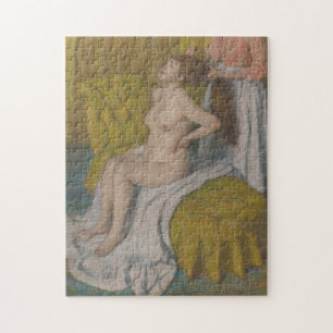 Puzzle Femme d'Edgar Degas   faisant se peigner les