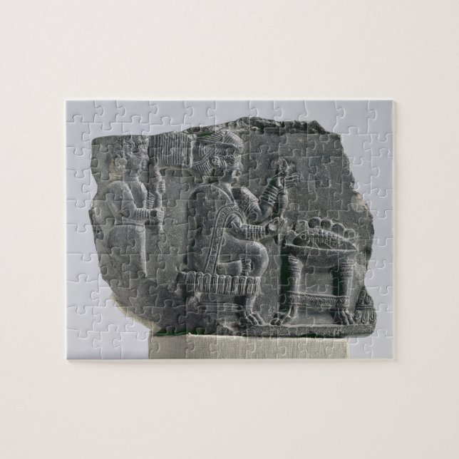 Puzzle Femme d'Elamite tournant, Néo--Elamite période, (Horizontal)