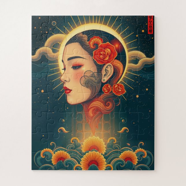 Puzzle Femme Fabuleuse de l'Époque (Vertical)