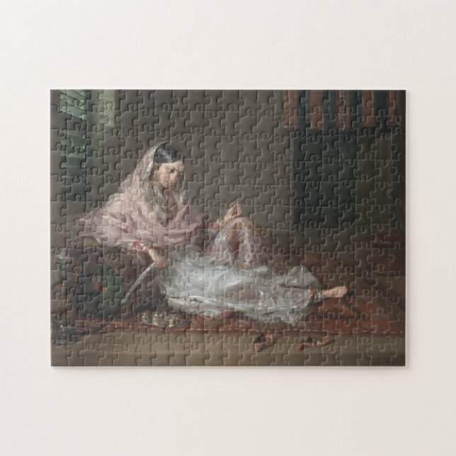 Puzzle Femme musulmane reposant par Francesco Renaldi (Horizontal)