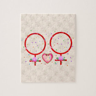 Puzzle Femme plus la femme