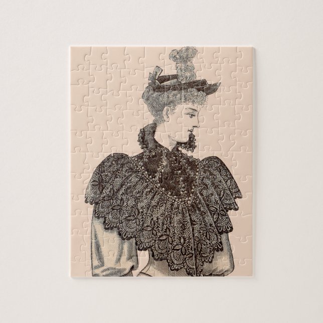 Puzzle Femme victorienne 1897 (Vertical)