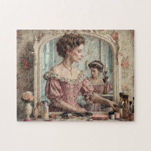 Puzzle Femme victorienne vintage Shabby Chic