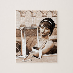 Puzzle Femme Vintage