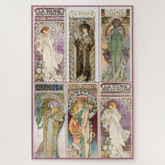 Puzzle Femmes Alphonse Mucha