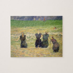 Puzzle Femmes baignant Dieppe par Paul Gauguin