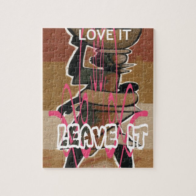 Puzzle Femmes et enfants La vie n'est pas juste ; habitue (Vertical)