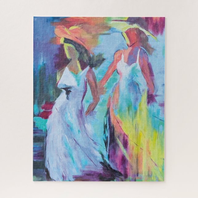 Puzzle Femmes Impressionnistes de Douce Brise  (Vertical)