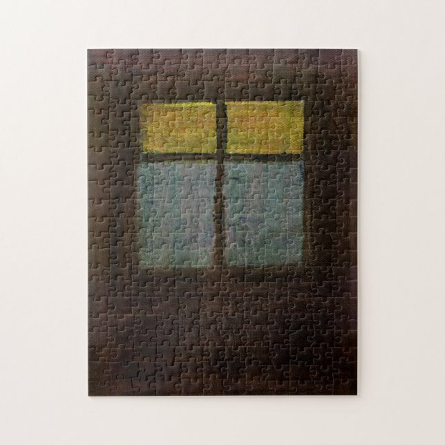 Puzzle Fenêtre en acrylique sur toile de canvas (Vertical)