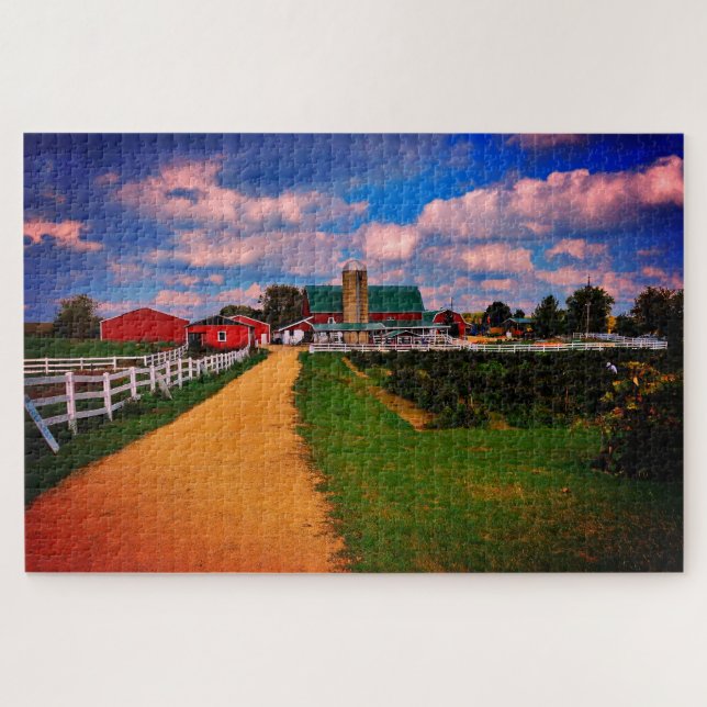 Puzzle Ferme du Wisconsin (Horizontal)