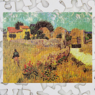 Puzzle Ferme en Provence par Vincent van Gogh