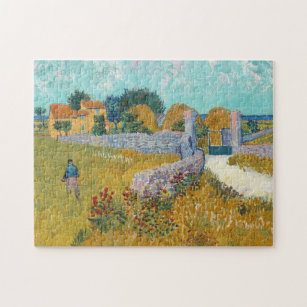 Puzzle Ferme en Provence   Vincent Van Gogh