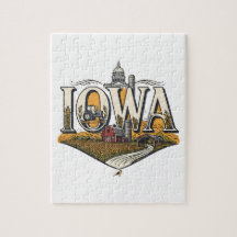 Ferme vintage du cœur de l'Iowa et État