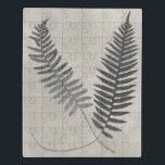 Puzzle Fermes vintages<br><div class="desc">Vintage Fern Study III par Vision Studio. Il dispose de deux fougères vintages contre un arrière - plan ancien.</div>