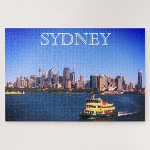 Puzzle ferry skyline de sydney