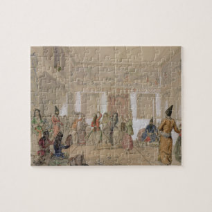 Puzzle Festin de harem, Téhéran (crayon et la semaine sur