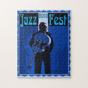 Puzzle Festival de Jazz Instruments de musique Abstraits