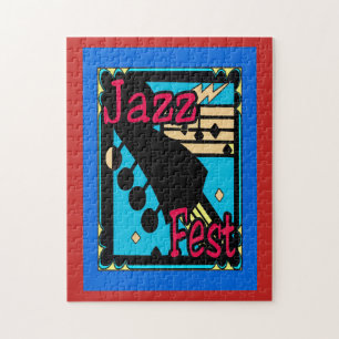 Puzzle Festival de Jazz Instruments de musique Abstraits