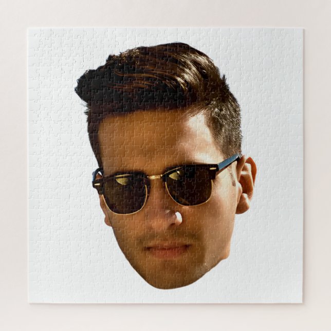 Puzzle Fête d'anniversaire de Bachelorette avec découpe d (Vertical)