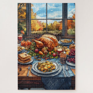Puzzle Fête d'automne : Fête de Thanksgiving