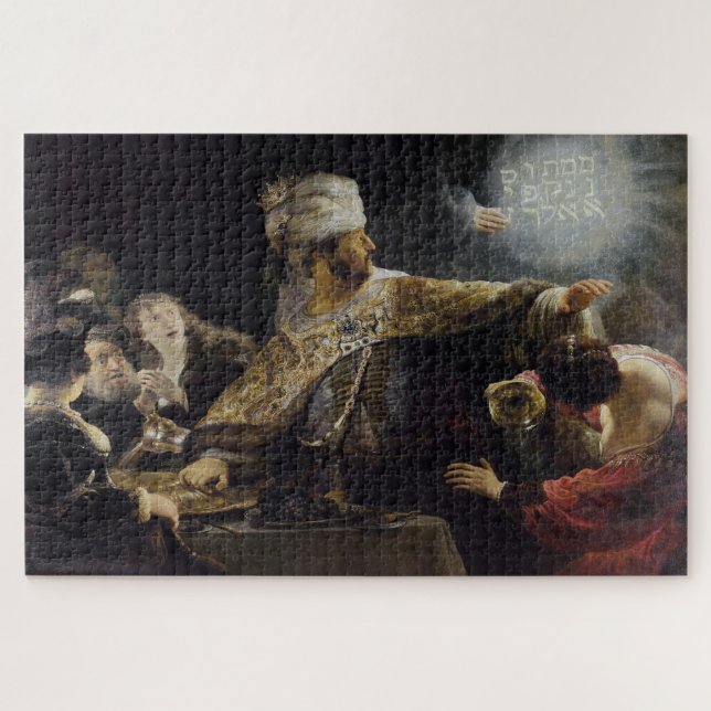 Puzzle Fête de Belshazzar : Rembrandt van Rijn Edition 2 (Horizontal)