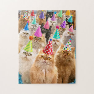 Puzzle Fête de chats