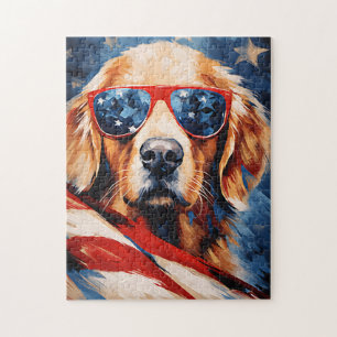 Puzzle Fête de l'indépendance du Labrador 4 juillet