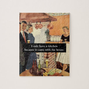 Puzzle Fête de mariage / pendaison de crémaillère vintage