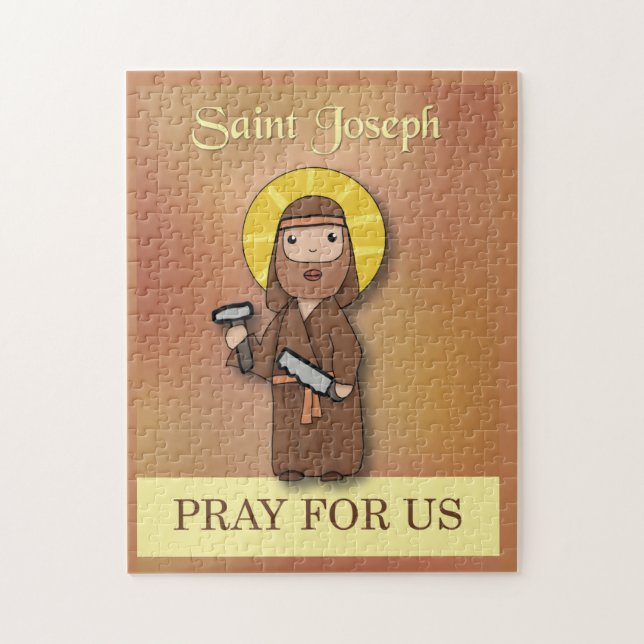 Puzzle Fête des Saints Catholiques de Saint Joseph Priez  (Vertical)