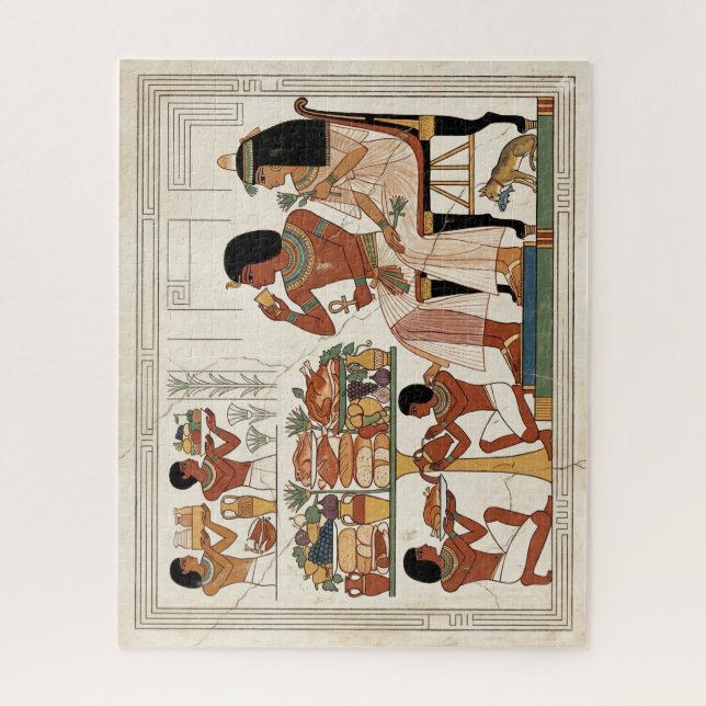 Puzzle Fête d'Éternité : Banquet Égyptien Antique (Vertical)