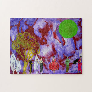 Puzzle Fête du jardin au clair de lune de l'infante par M